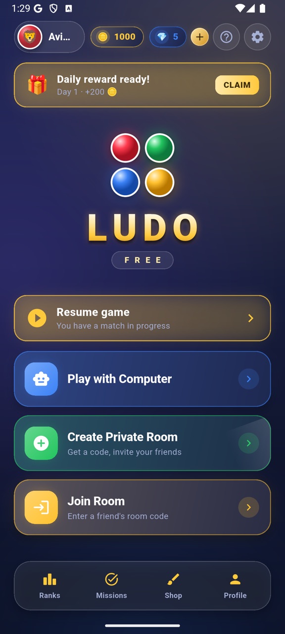 Ludo Play! screenshot 1